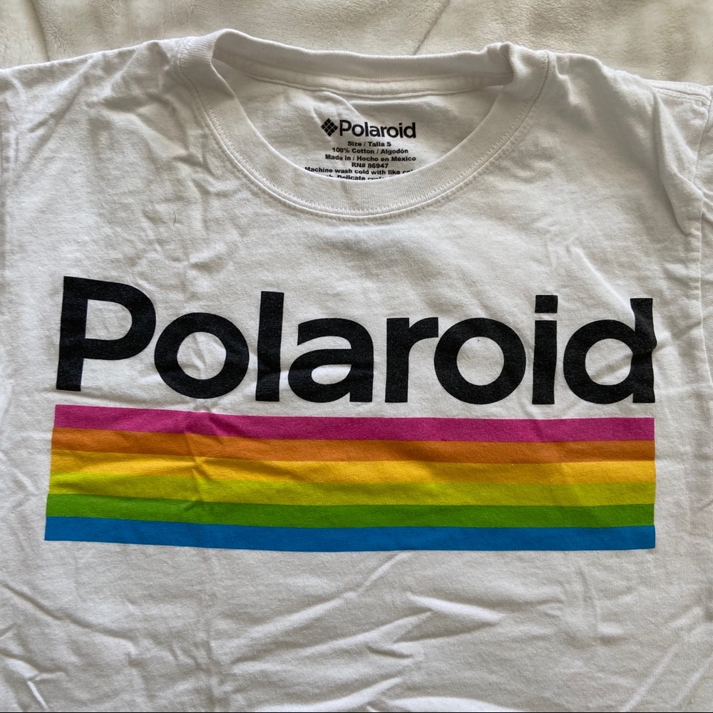 POLAROID Cropped Tee
